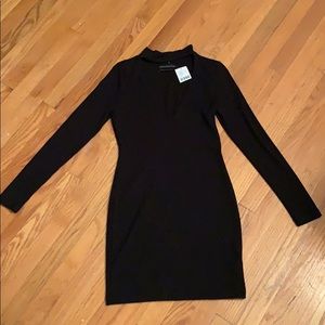 Black Knit Dress